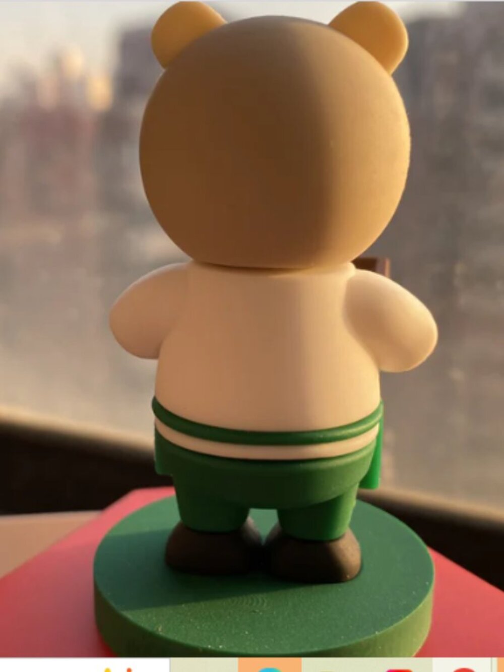 Starbucks China Released Green Apron Bearista Figurine New in Box, Rare - Picture 9 of 9
